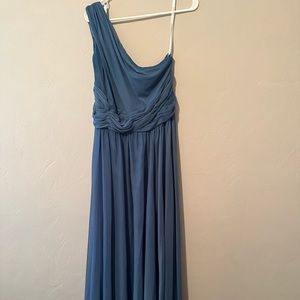 David’s Bridal One Shoulder Dress